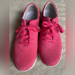 Like New Dansko Pink Leather Sneakers (like Leela), size 38